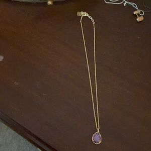 Purple necklace